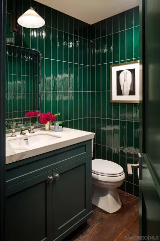 a view of city from a balcony