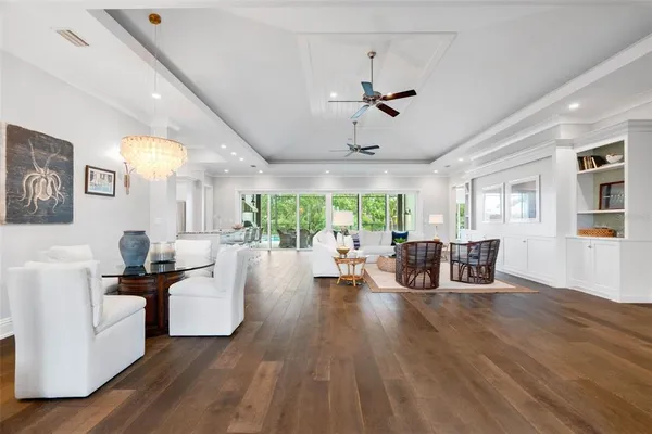 a bedroom with furniture and a couch