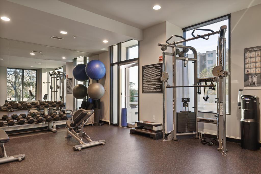 2828 Peachtree Road, Unit 2701 Atlanta, GA 30305 - Photo 31 of 39 a view of a room with gym equipment