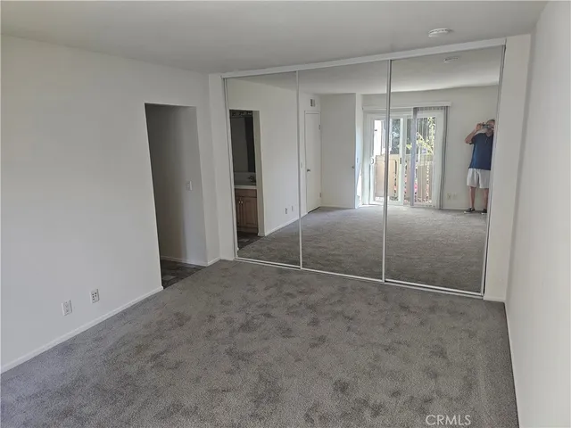 a view of empty room