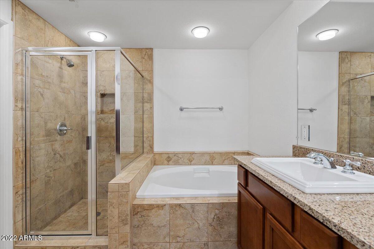 3935 East Rough Rider Road, Unit 1063 Phoenix, AZ 85050 - Photo 19 of 51 19-Primary Bathroom
