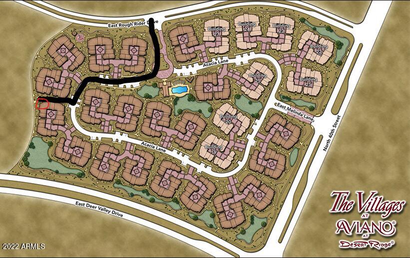 3935 East Rough Rider Road, Unit 1063 Phoenix, AZ 85050 - Photo 50 of 51 Unit location in community