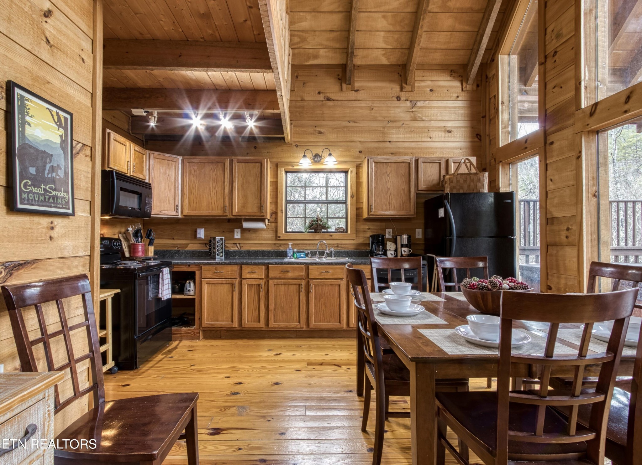 2505 Wildcat Ridge Road Sevierville, TN 37862 - Photo 26 of 48 a kitchen with lots of counter top space and stainless steel appliances