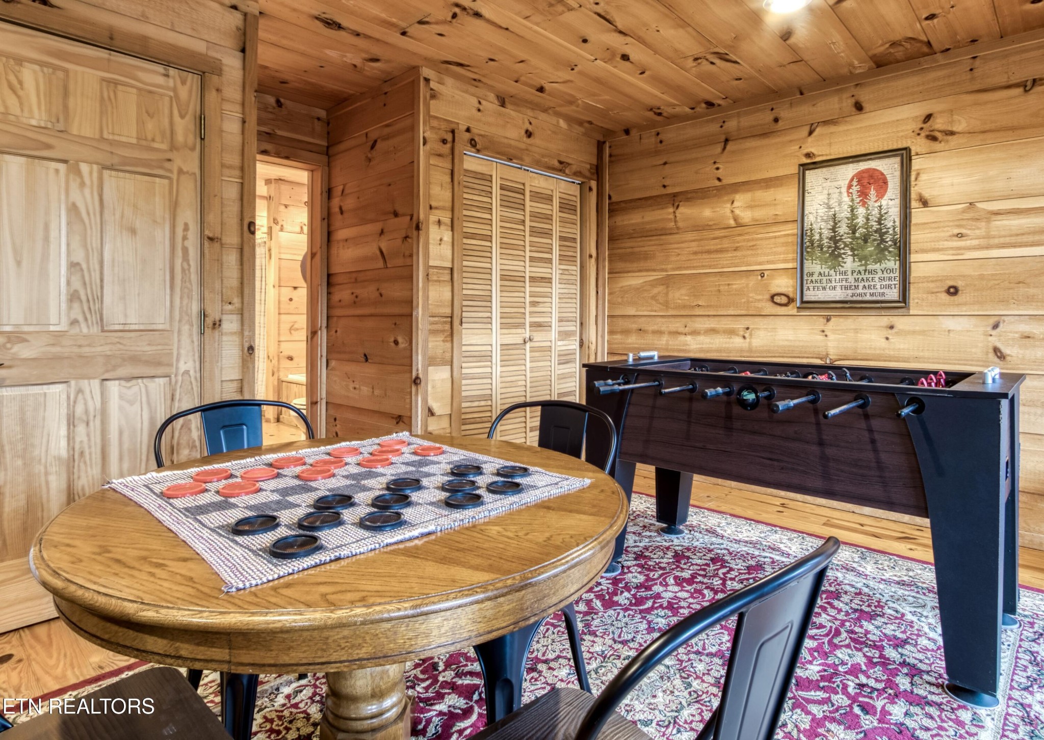 2505 Wildcat Ridge Road Sevierville, TN 37862 - Photo 47 of 48 a bath room with a table and chairs