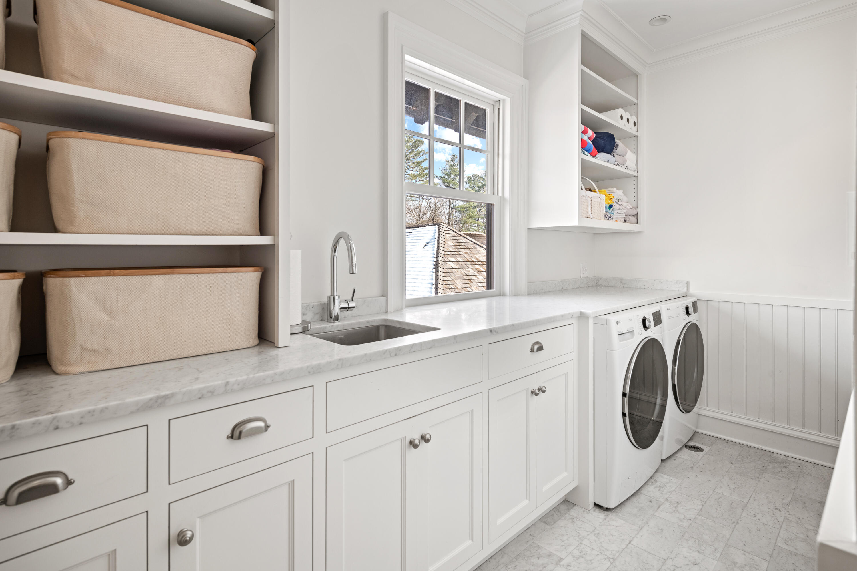 255 Brushy Ridge Road New Canaan, CT 06840 - Photo 36 of 40 a utility room with dryer and washer