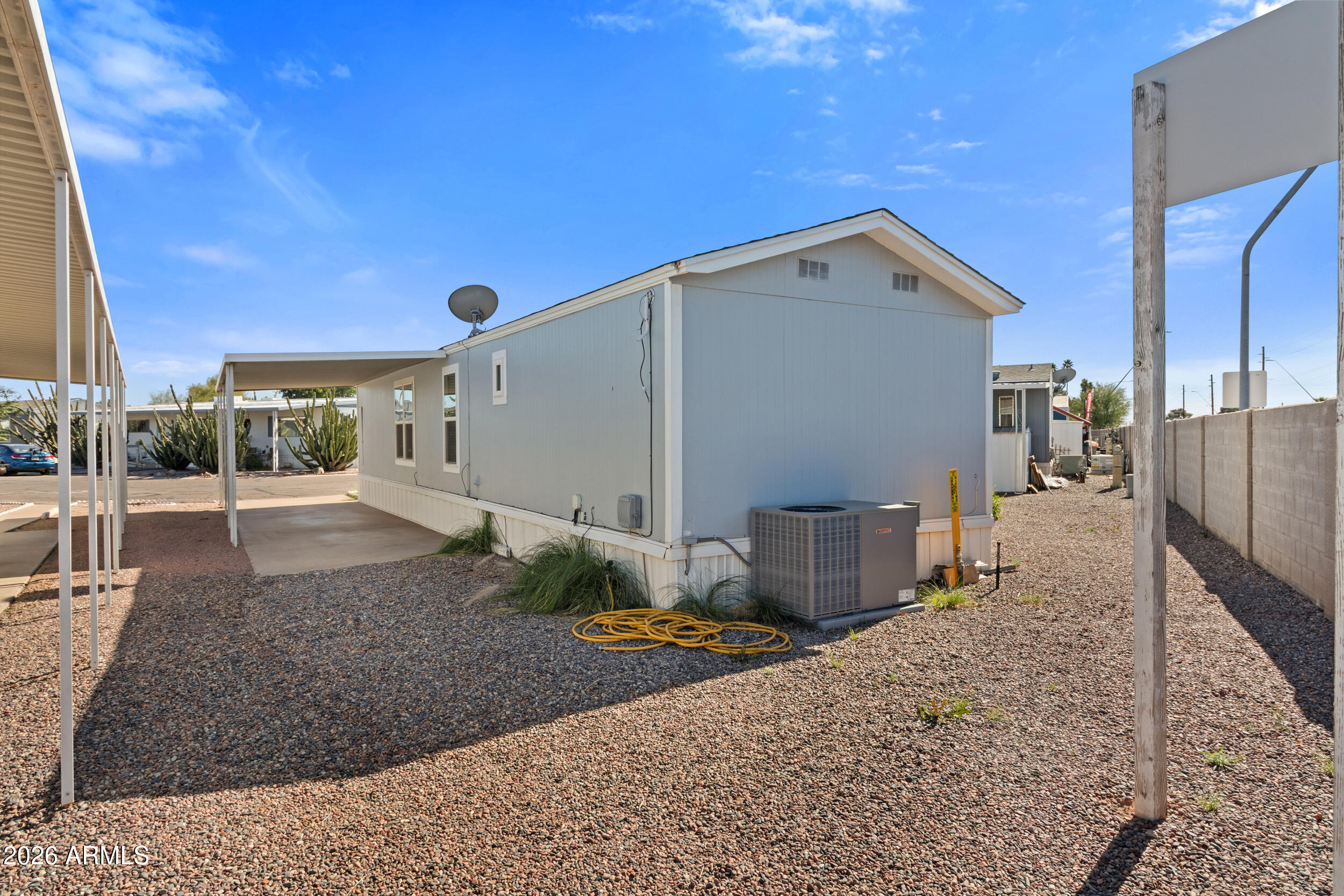 535 South Alma School Road, Unit 69 Mesa, AZ 85210 - Photo 23 of 59 a view of a backyard
