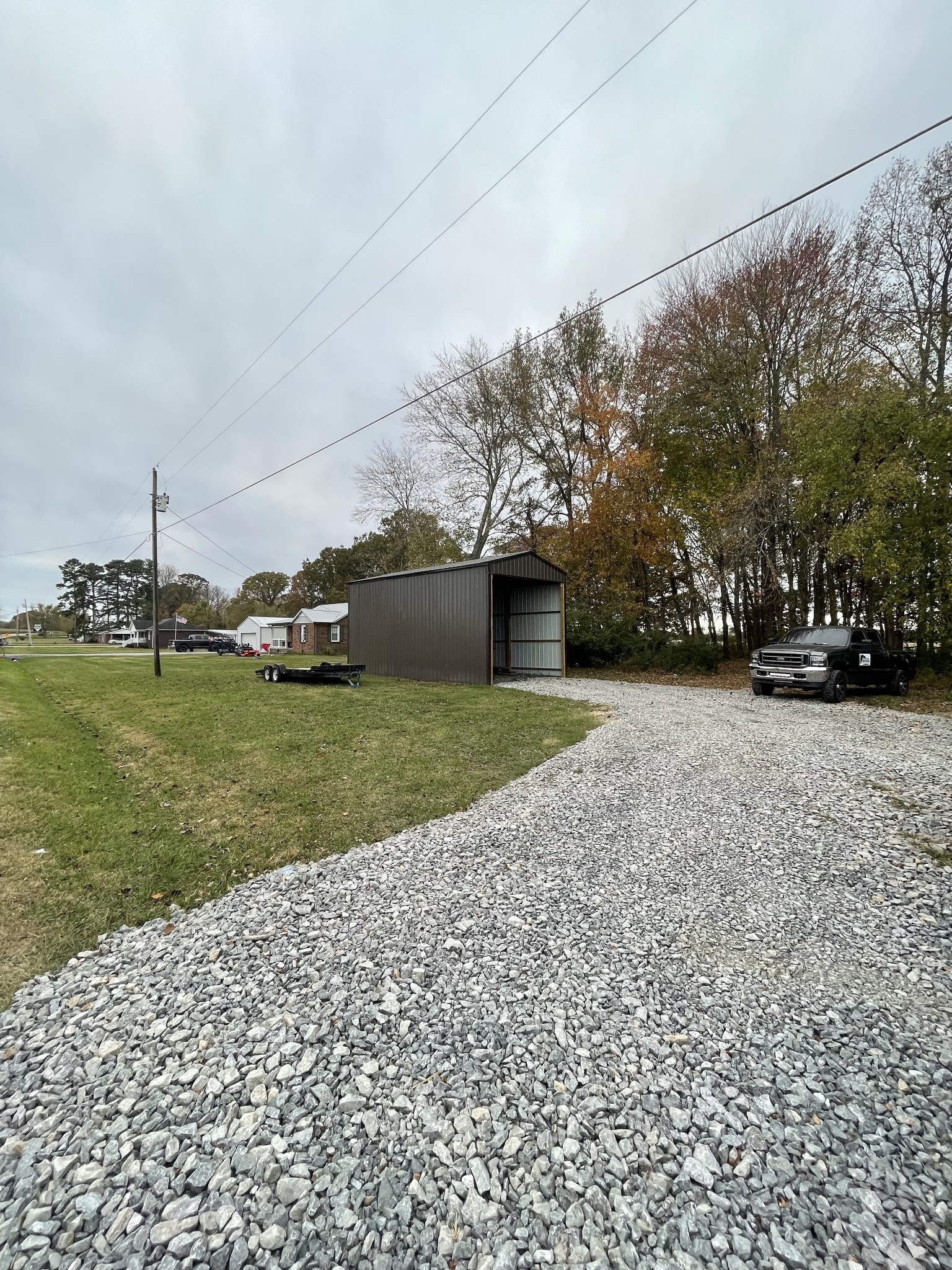 274 Browns Road Lafayette, TN 37083 - Photo 3 of 16 a view of a yard with cars