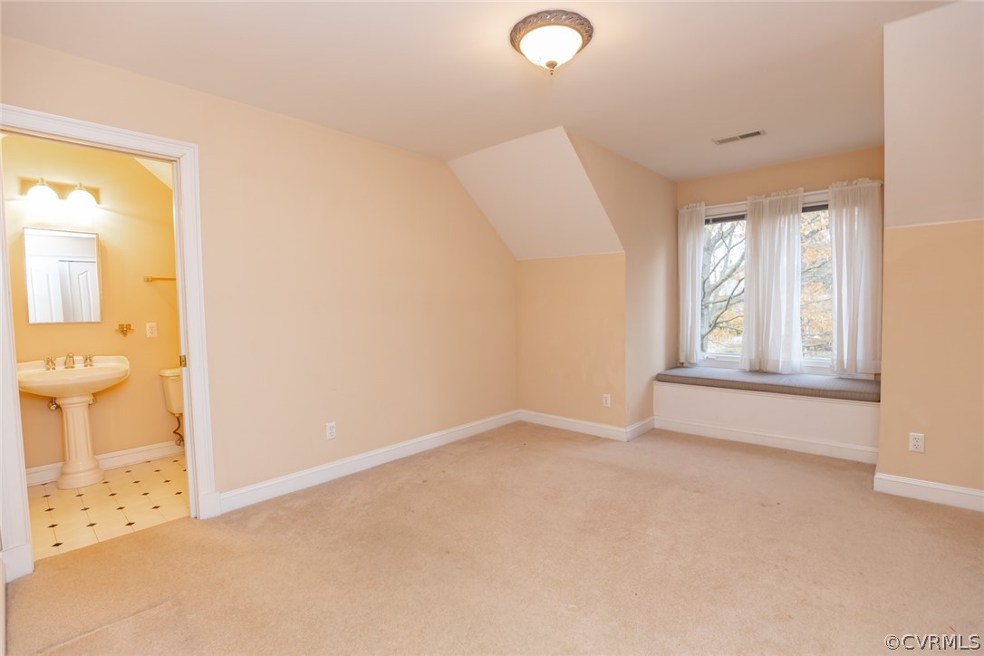 110 Penshurst Road Richmond, VA 23221 - Photo 31 of 39 The second bedroom has carpeting,a double window