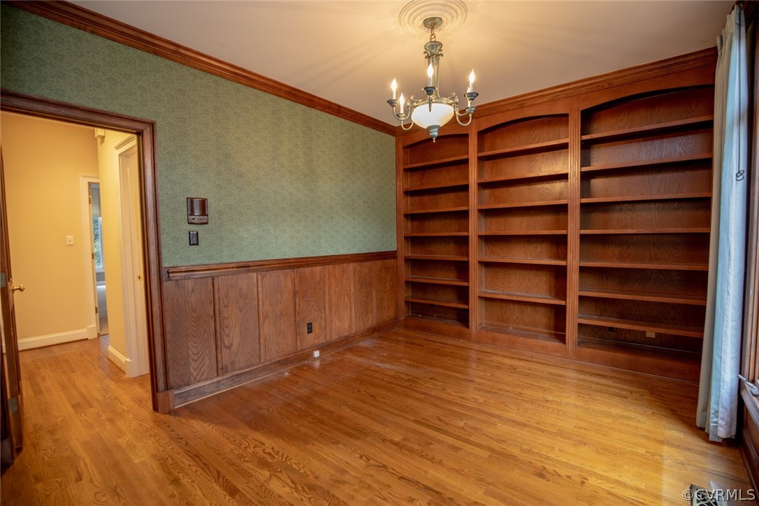 110 Penshurst Road Richmond, VA 23221 - Photo 10 of 39 The library has a pocket door to the entrance hall