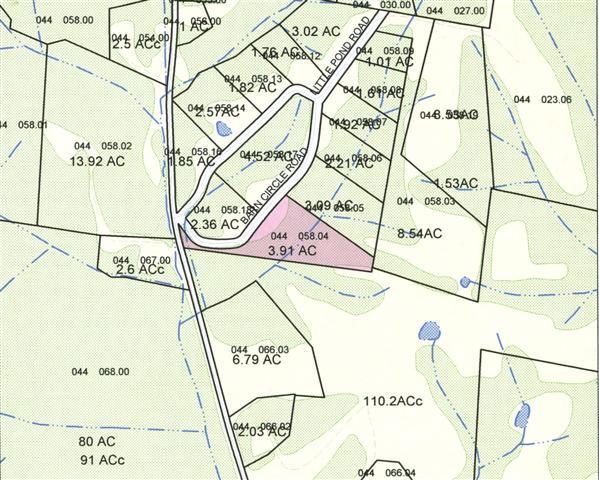 13 Barn Circle Road Big Rock, TN 37023 - Photo 6 of 6 Plat Map copy - Lot 13; 3.91 Acres+/-.