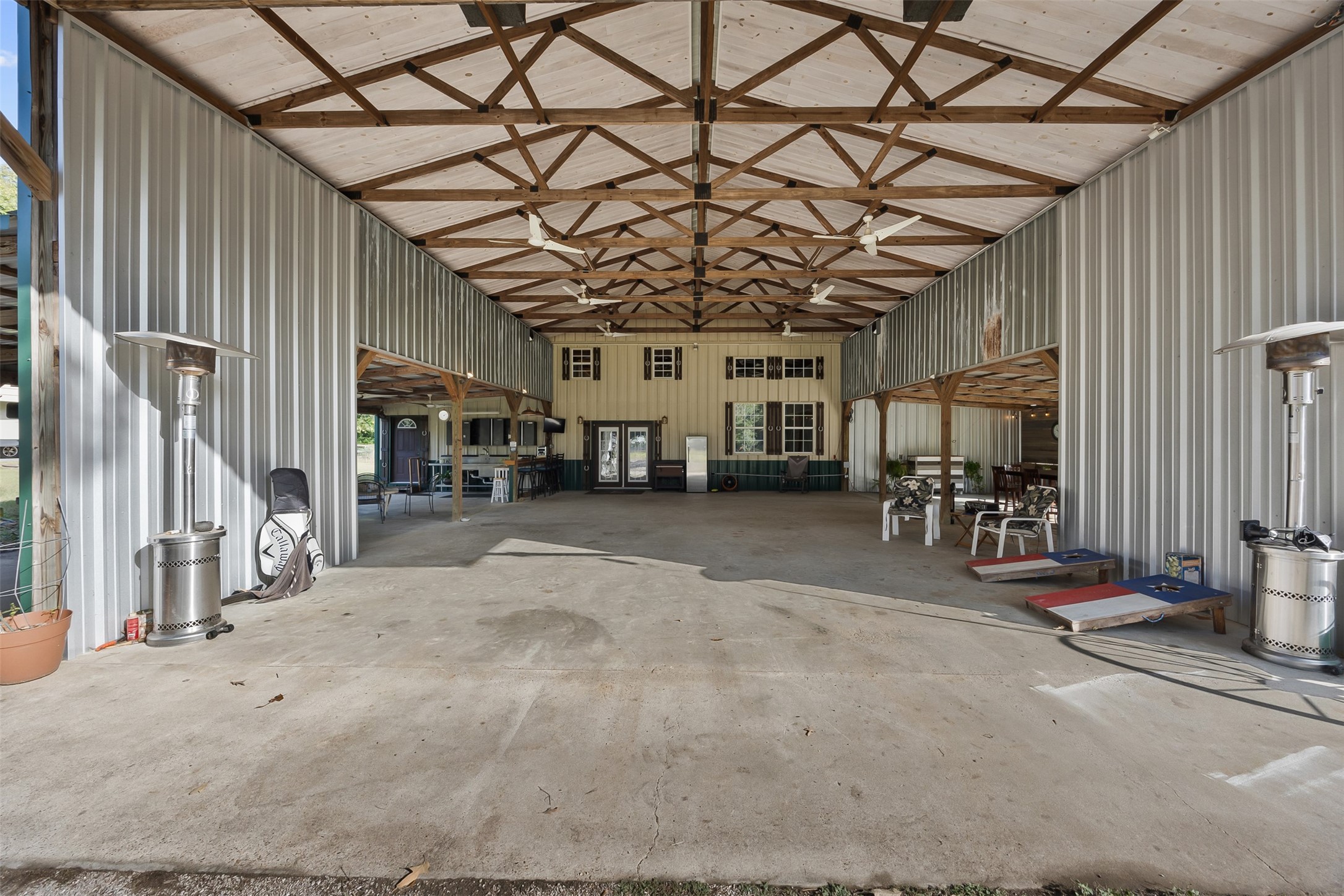 40 Olson Road New Waverly, TX 77358 - Photo 6 of 34 a view of a water heater room with a garage