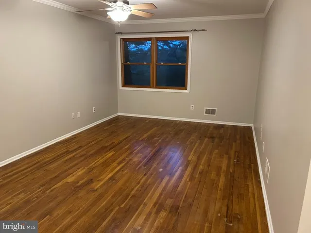 wooden floor in an empty room