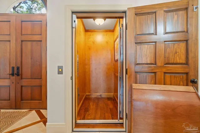 a bedroom with a bed and dresser
