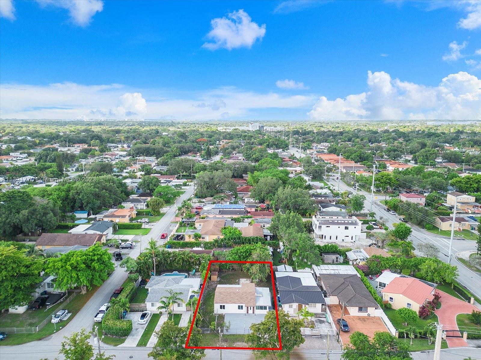 6110 Southwest 20th Street Miami, FL 33155 - Photo 28 of 29 an aerial view of a city