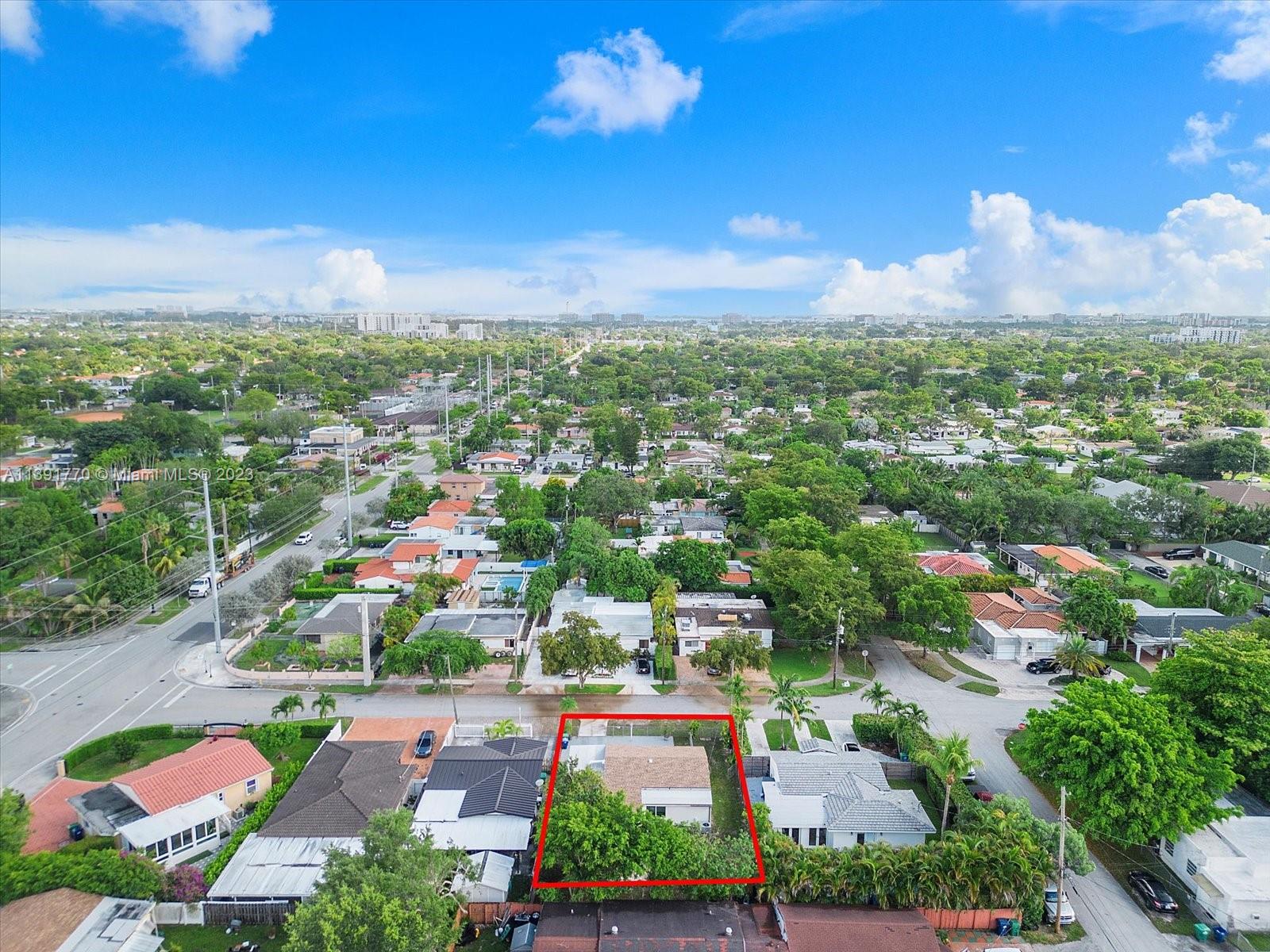 6110 Southwest 20th Street Miami, FL 33155 - Photo 29 of 29 an aerial view of a city