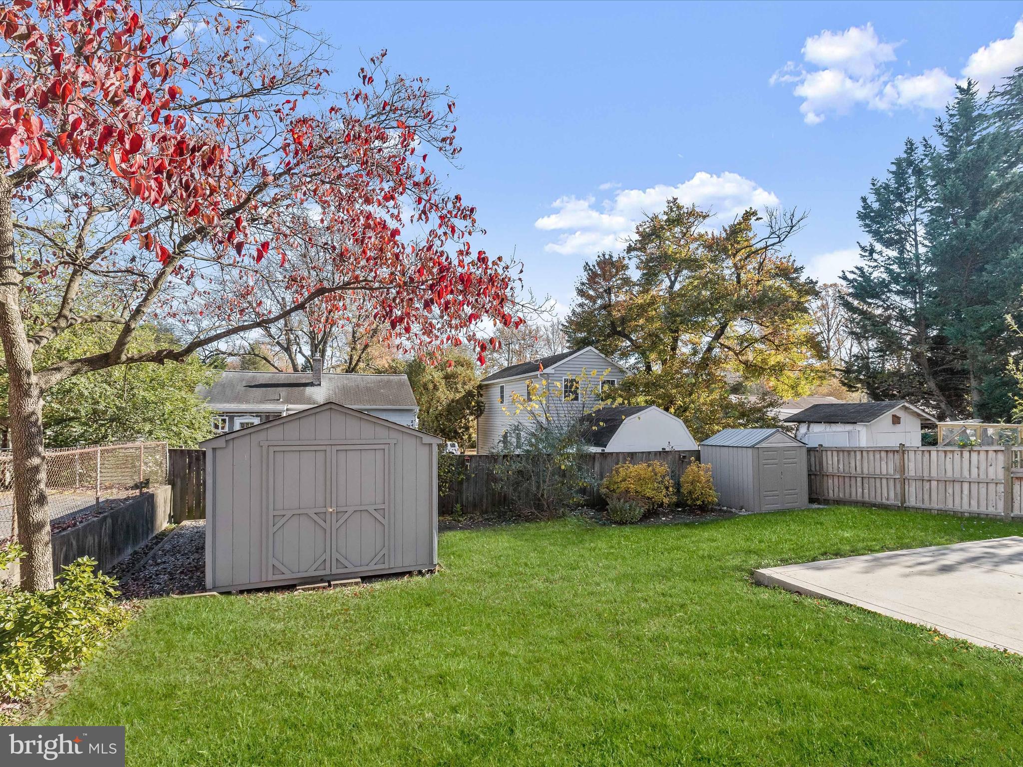 9913 Markham Street Silver Spring, MD 20901 - Photo 28 of 37 Backyard and Storage Sheds