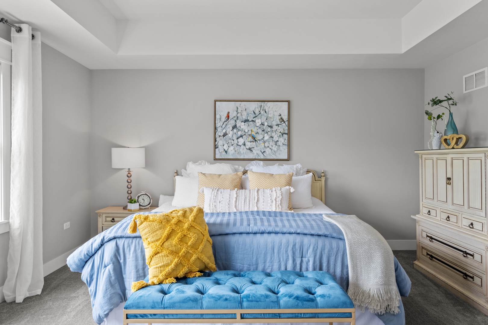 613 Bourbon Lane Naperville, IL 60565 - Photo 13 of 36 a bedroom with a bed and window