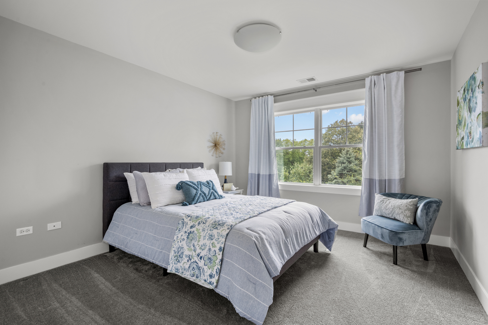 613 Bourbon Lane Naperville, IL 60565 - Photo 16 of 36 a bedroom with a bed and a window