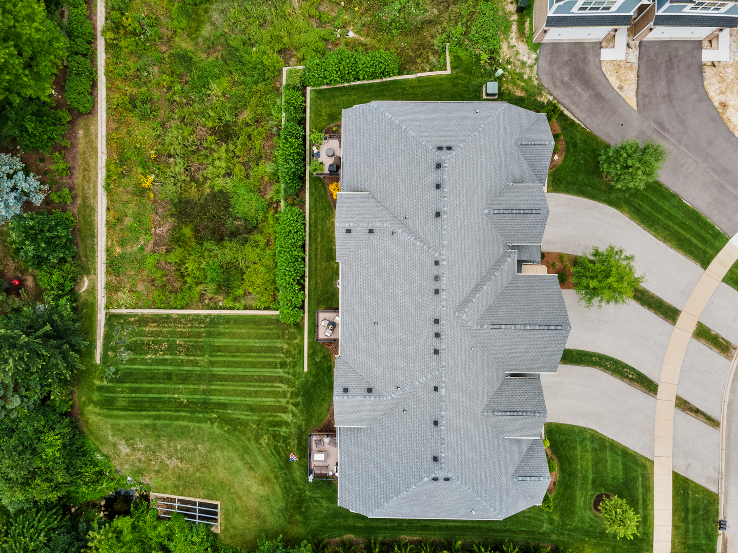 613 Bourbon Lane Naperville, IL 60565 - Photo 26 of 36 an aerial view of a house