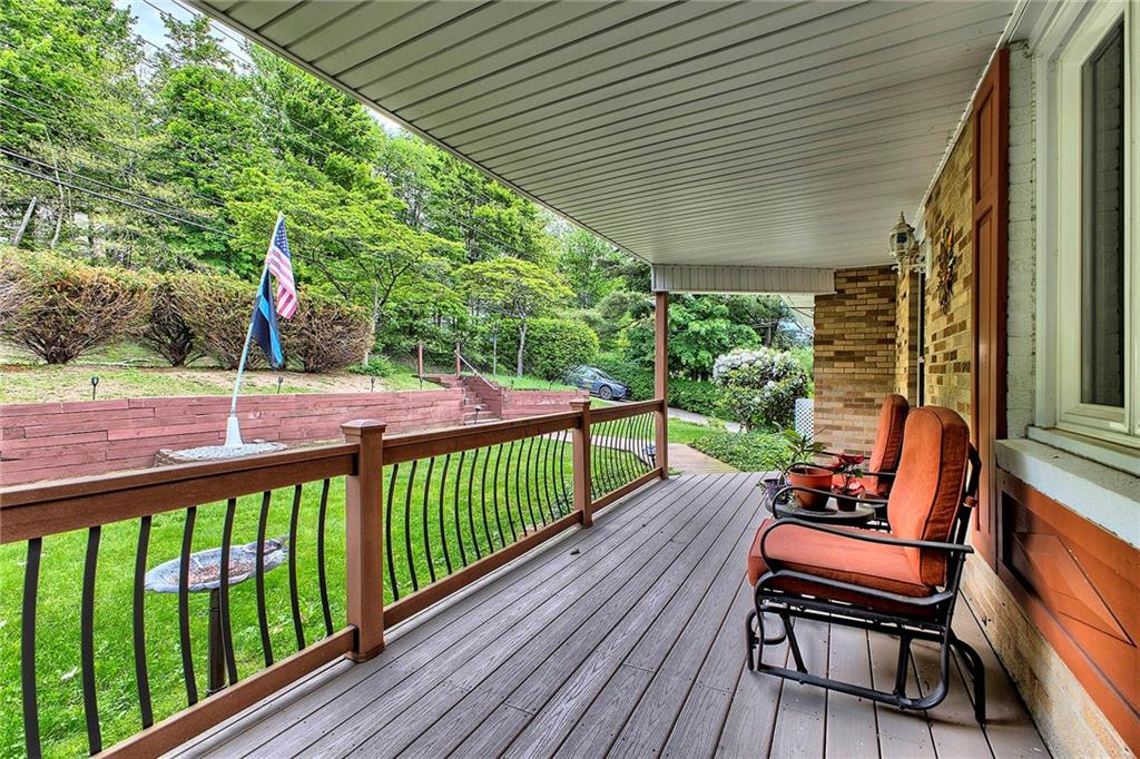 2555 Warren Road Indiana, PA 15701 - Photo 3 of 42 Covered front porch at the front of the home.
