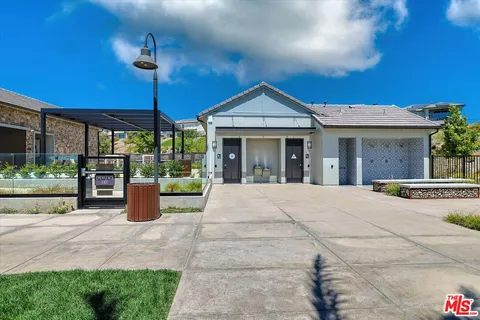 a view of building with garden