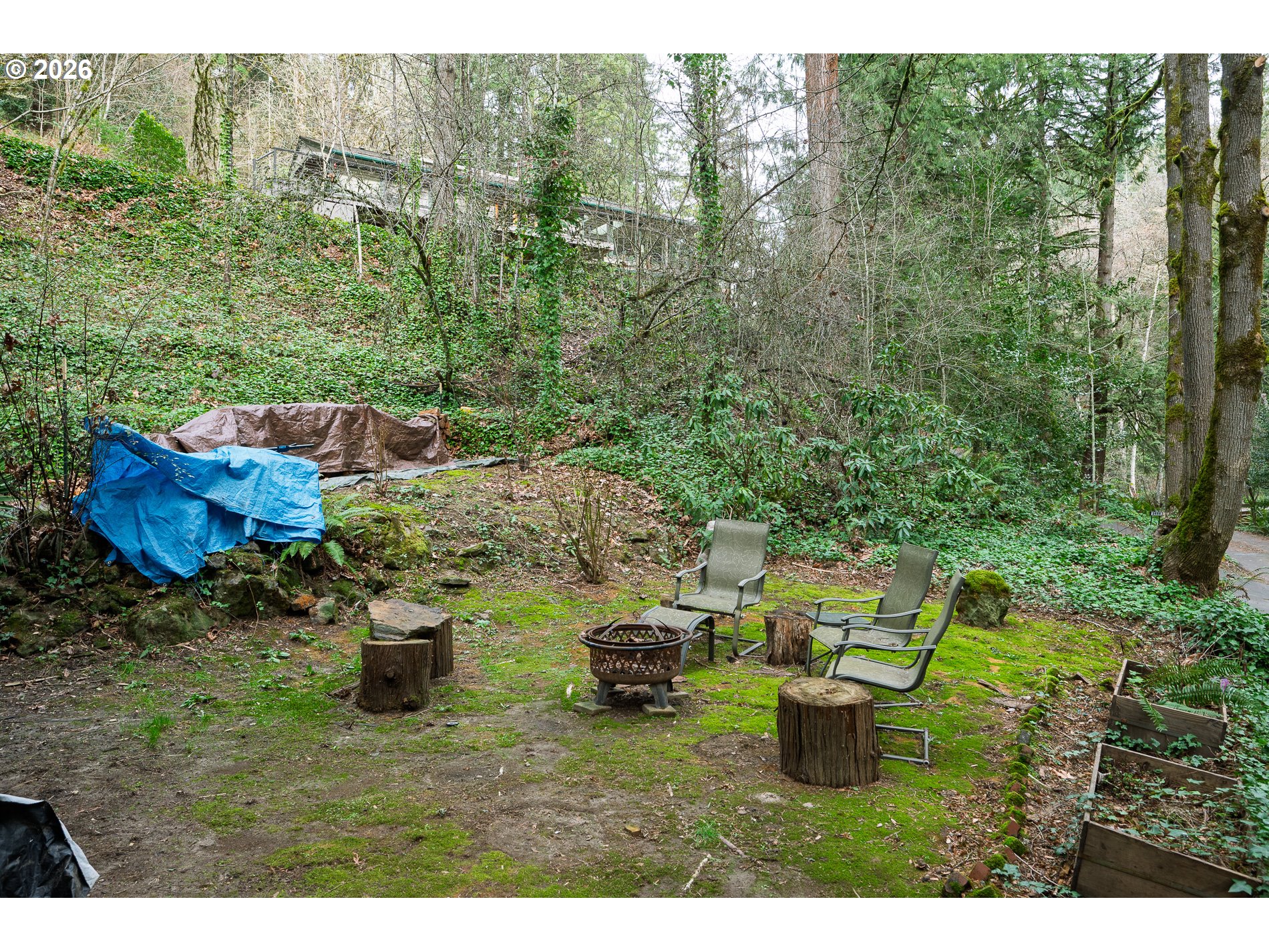 2685 Southwest 89th Avenue Portland, OR 97225 - Photo 36 of 37 a backyard of a house with outdoor seating