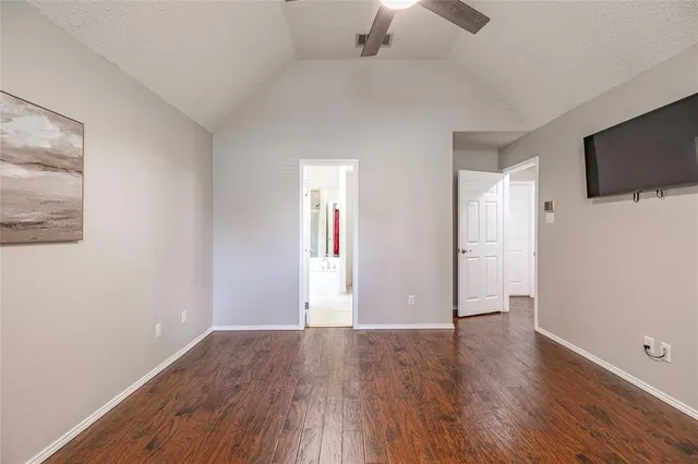 wooden floor in an empty room