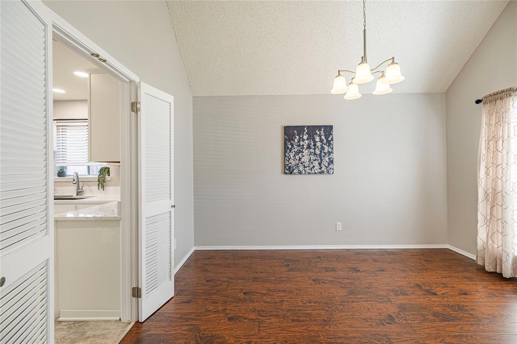 1805 Creek Crossing Garland, TX 75040 - Photo 10 of 39 a view of a kitchen from the hallway