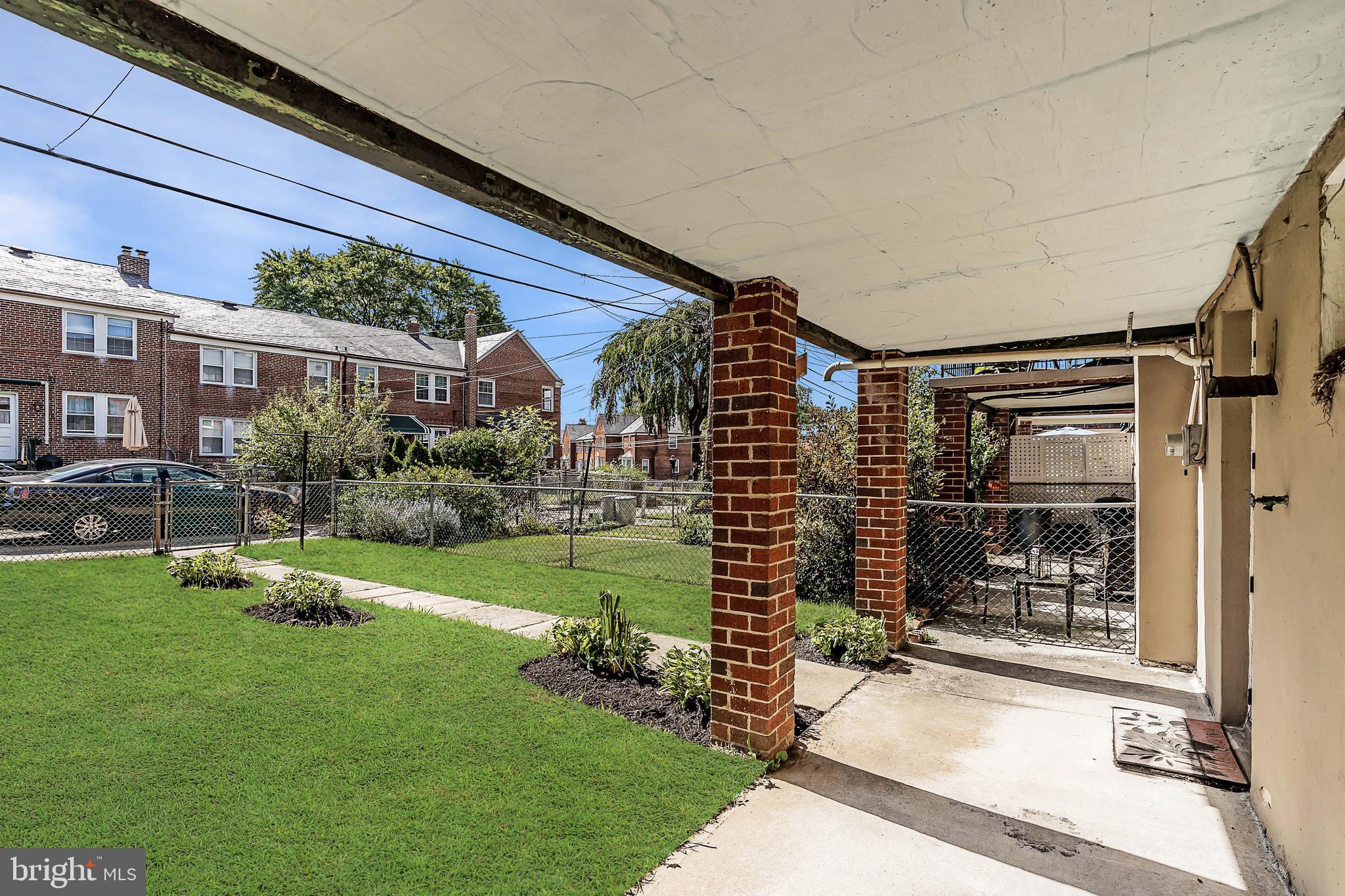 413 Stratford Road Baltimore, MD 21228 - Photo 35 of 42 Covered backyard patio
