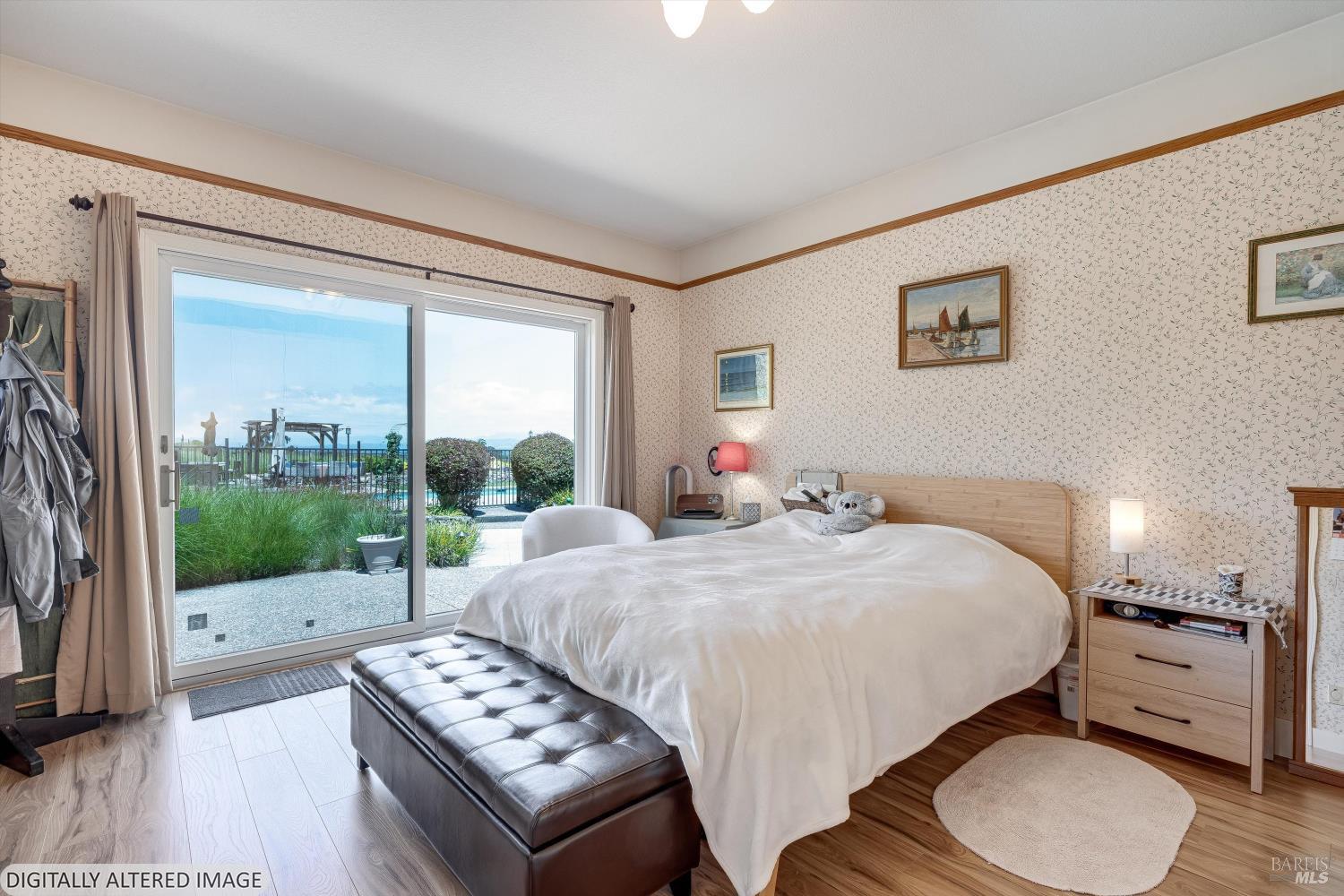 4760 Blank Road Sebastopol, CA 95472 - Photo 23 of 46 a bed room with a bed and a window
