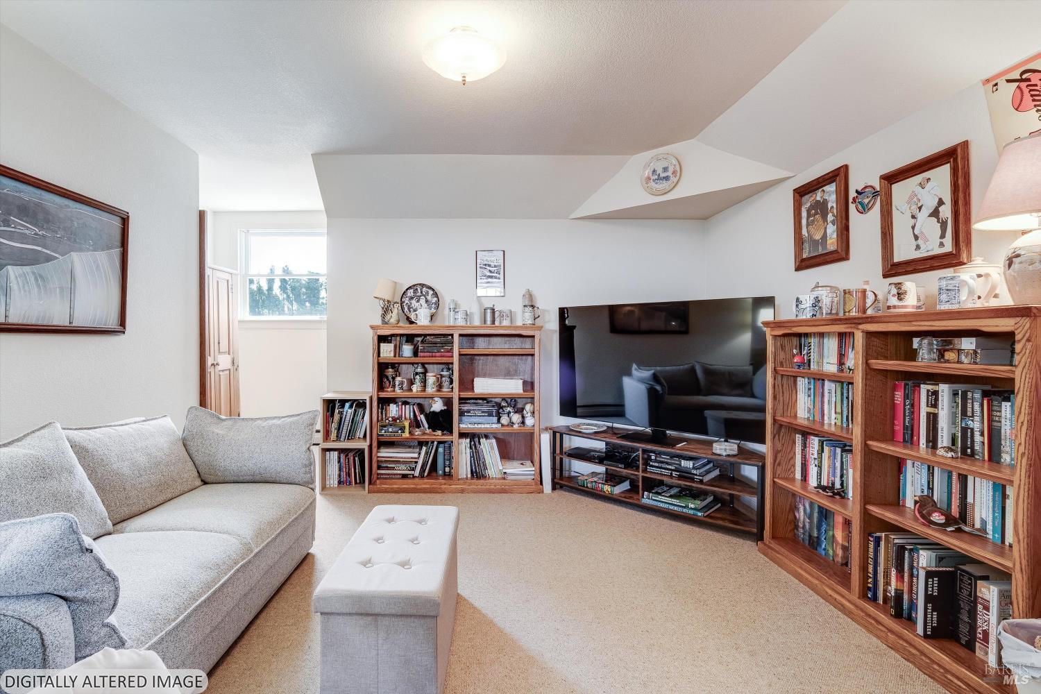 4760 Blank Road Sebastopol, CA 95472 - Photo 27 of 46 a living room with furniture and a flat screen tv
