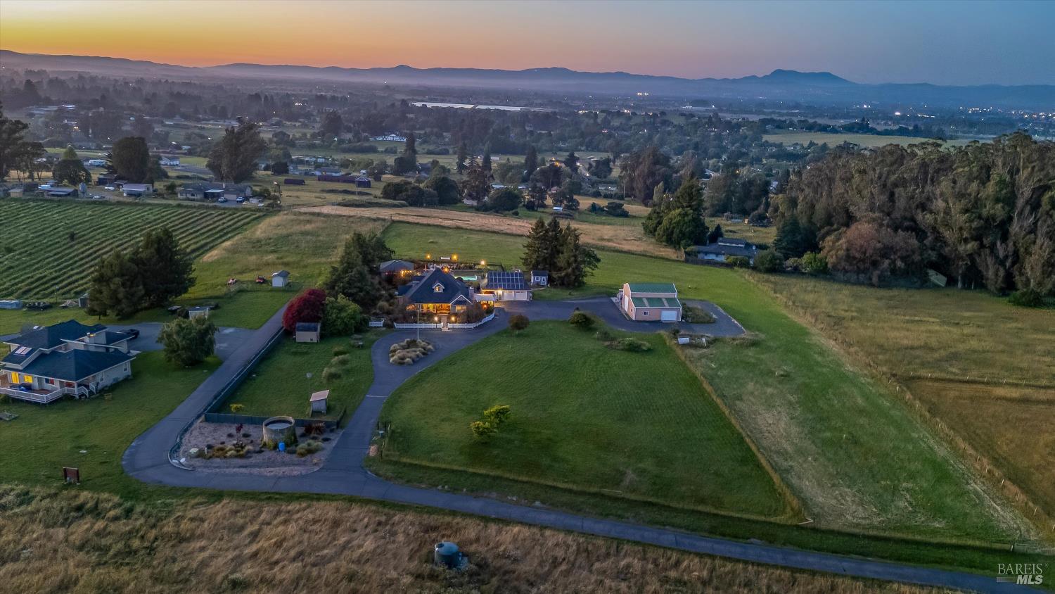 4760 Blank Road Sebastopol, CA 95472 - Photo 5 of 46 an aerial view of a house