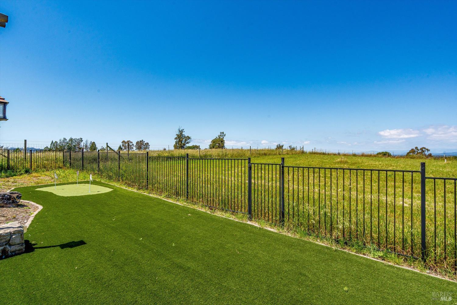 4760 Blank Road Sebastopol, CA 95472 - Photo 10 of 46 a view of a garden and basketball court