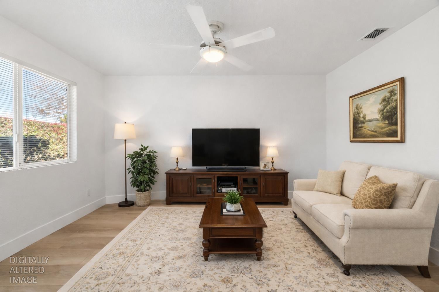 4730 Stuart Street Rocklin, CA 95765 - Photo 7 of 31 This room has been virtually staged to show an option for this flex space off of the kitchen. It could be a cozy family room, formal dining room, office, or a possible 4th bedroom.