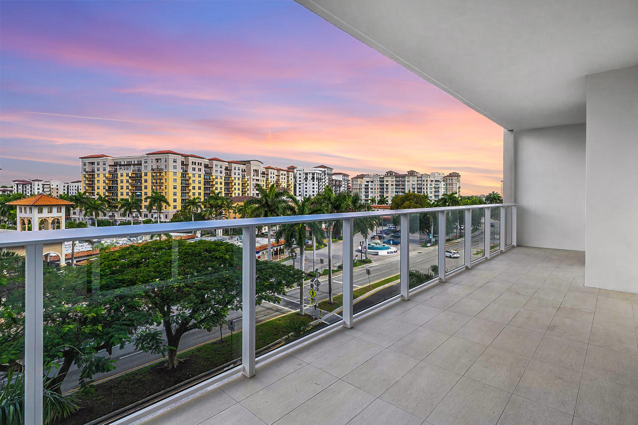 220 Southeast Mizner Boulevard, Unit 506 Boca Raton, FL 33432 - Photo 34 of 64 a view of a city from a balcony