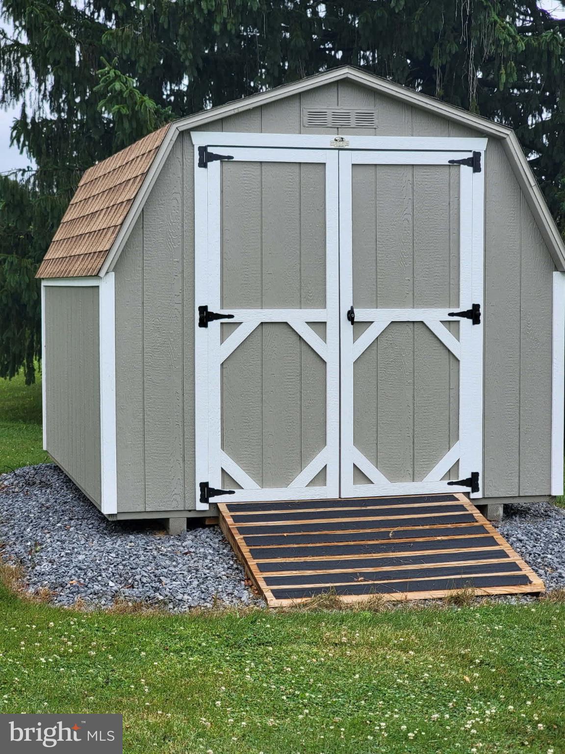 7296 Thompson Road Needmore, PA 17238 - Photo 40 of 40 Charming garden shed with rustic flair.
