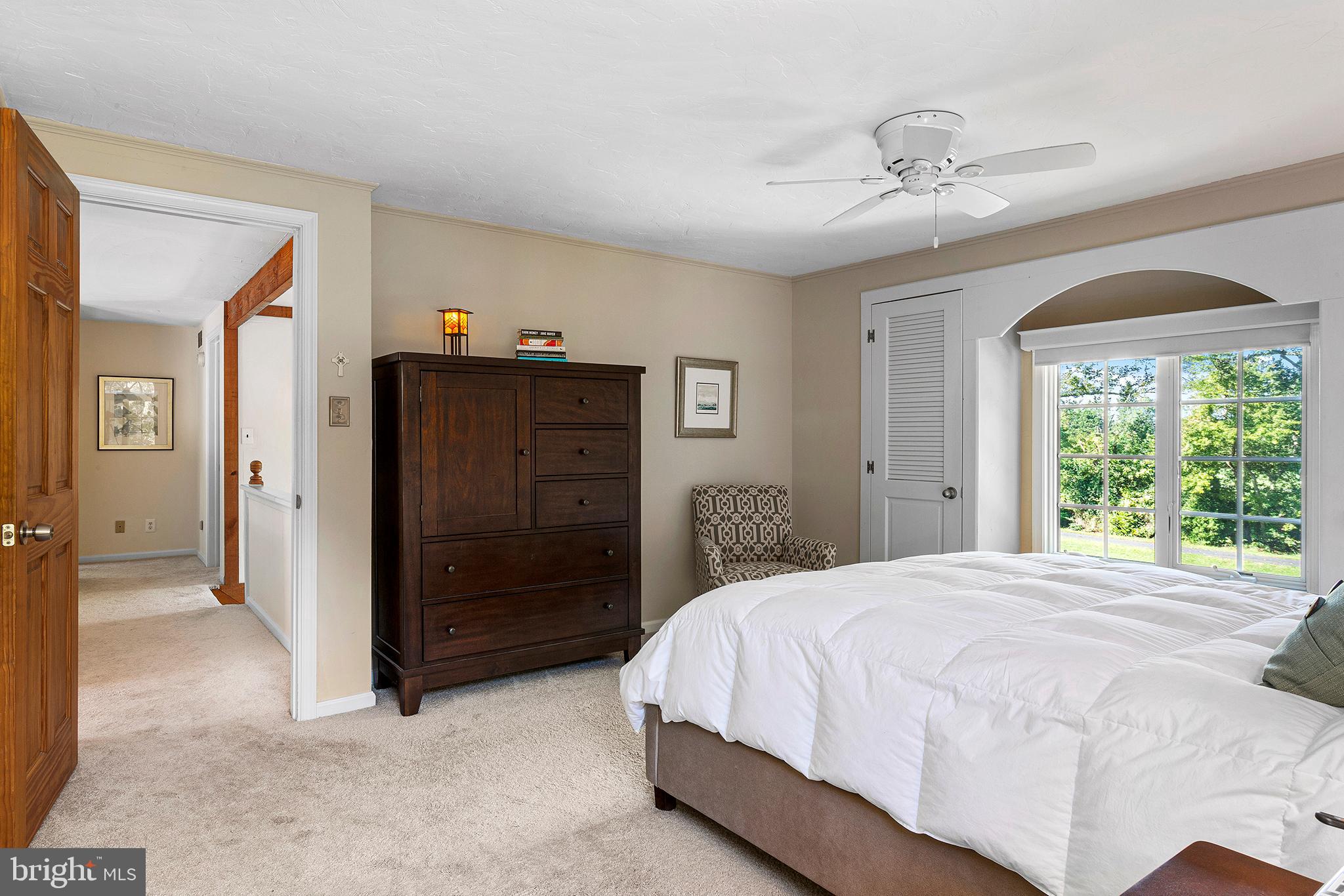 328 Whig Lane Road Pilesgrove, NJ 08098 - Photo 23 of 46 Master Bedroom with view into hallway