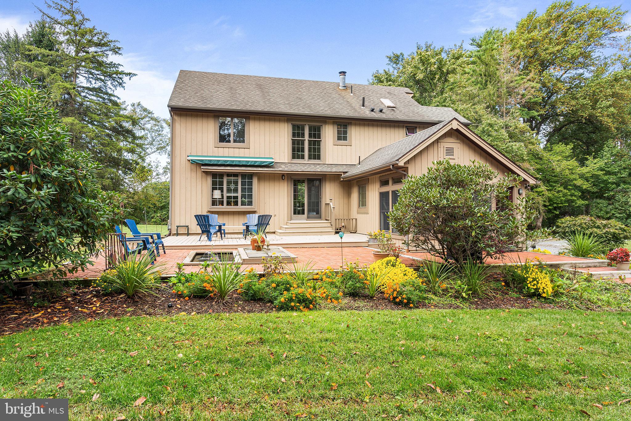 328 Whig Lane Road Pilesgrove, NJ 08098 - Photo 36 of 46 Back exterior with tiered terrace