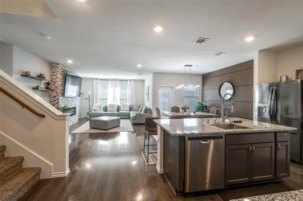 a view of a golf course with a lake