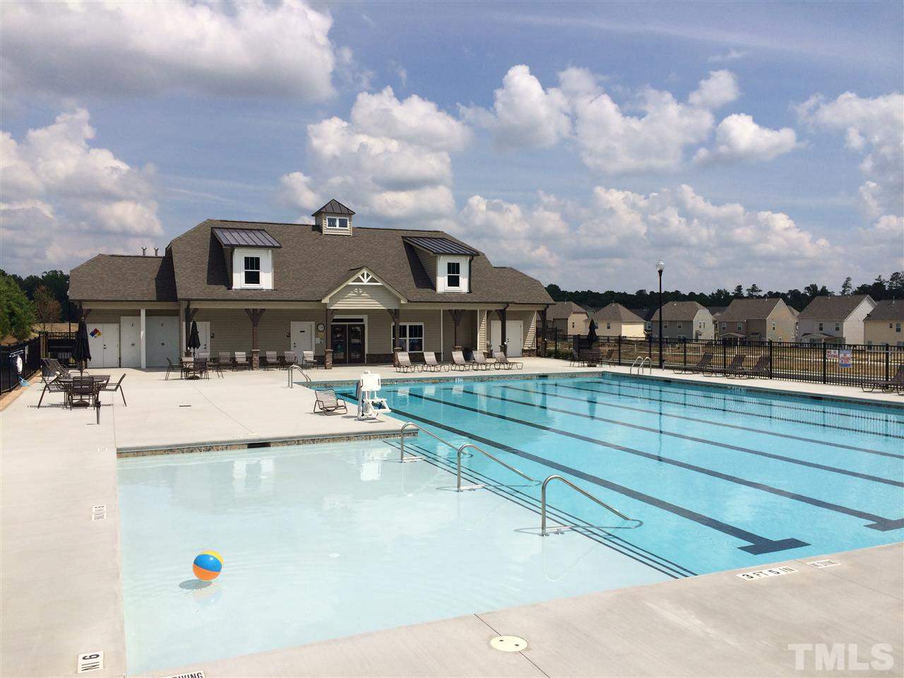 7609 Weathered Oak Way Raleigh, NC 27616 - Photo 16 of 25 Community pool and clubhouse