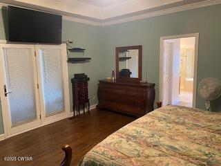 3643 Mt Carmel Road Decaturville, TN 38329 - Photo 13 of 71 a bedroom with a bed and a television