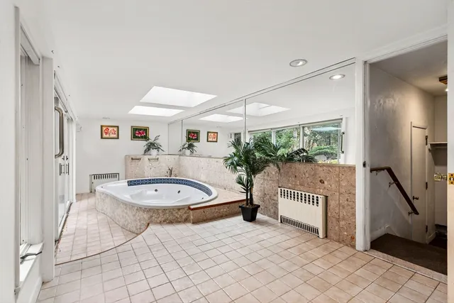 a view of jacuzzi and tap