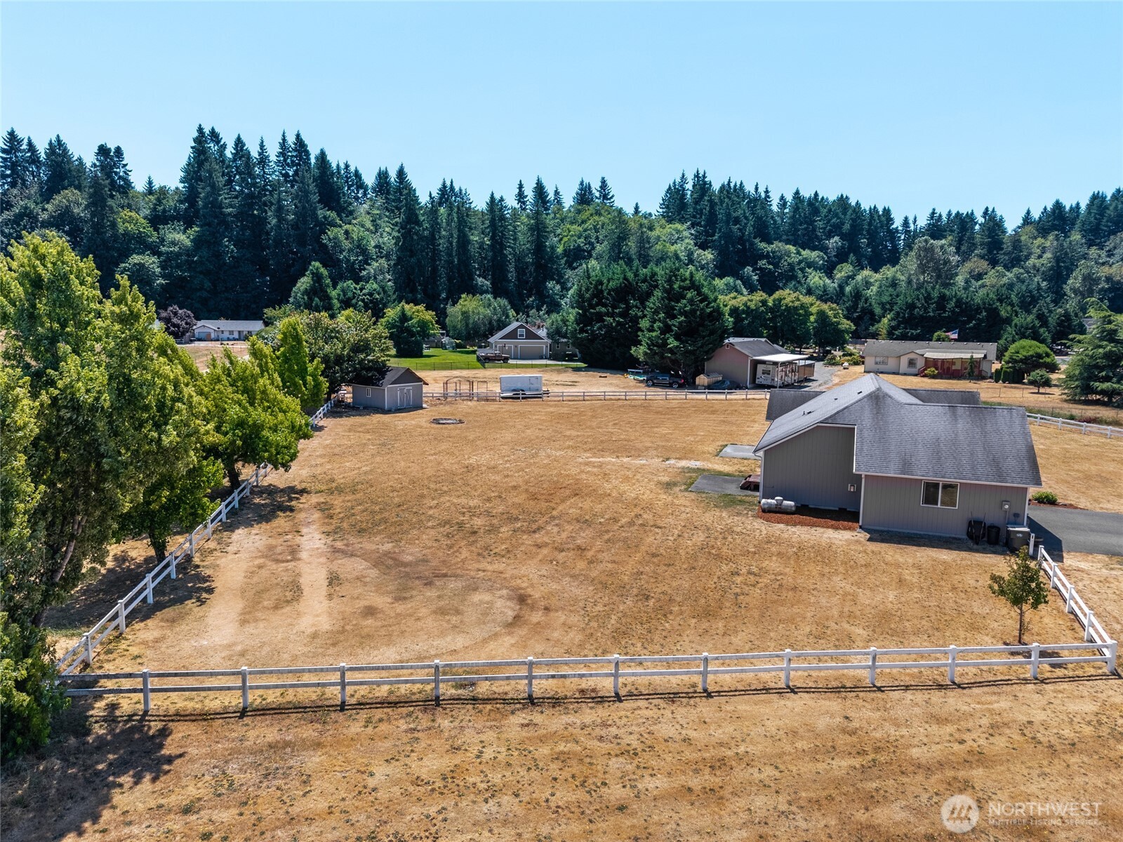 9519 184th Avenue Southwest Rochester, WA 98579 - Photo 37 of 38 a view of outdoor space and yard