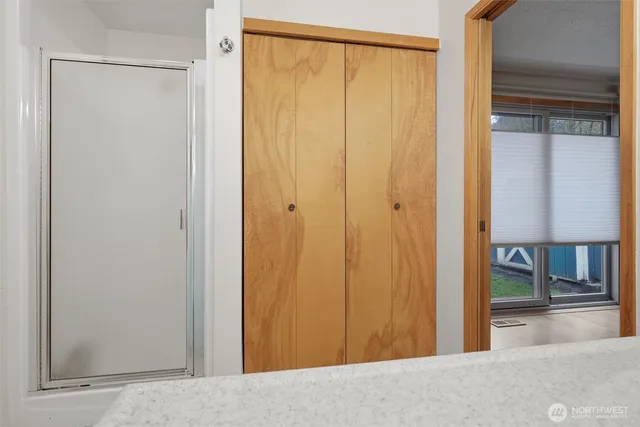 a view of empty room