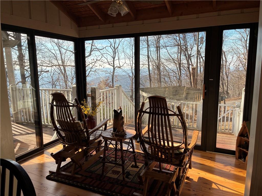 28 Little Hendricks Mountain Road Jasper, GA 30143 - Photo 11 of 42 a view of a dining room with furniture window and outside view
