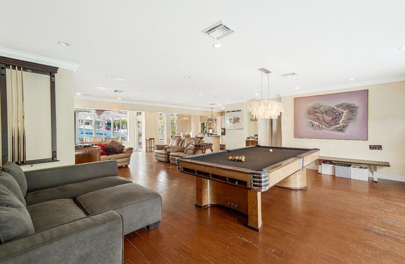 810 Bamboo Lane Delray Beach, FL 33483 - Photo 18 of 30 a living room with furniture and wooden floor
