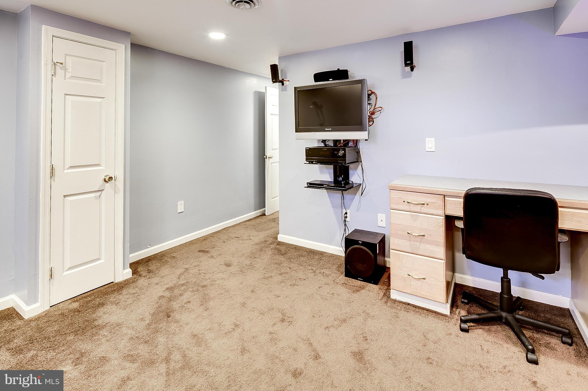 6126 Fairbourne Court Hanover, MD 21076 - Photo 23 of 27 Rec room w/built-ins