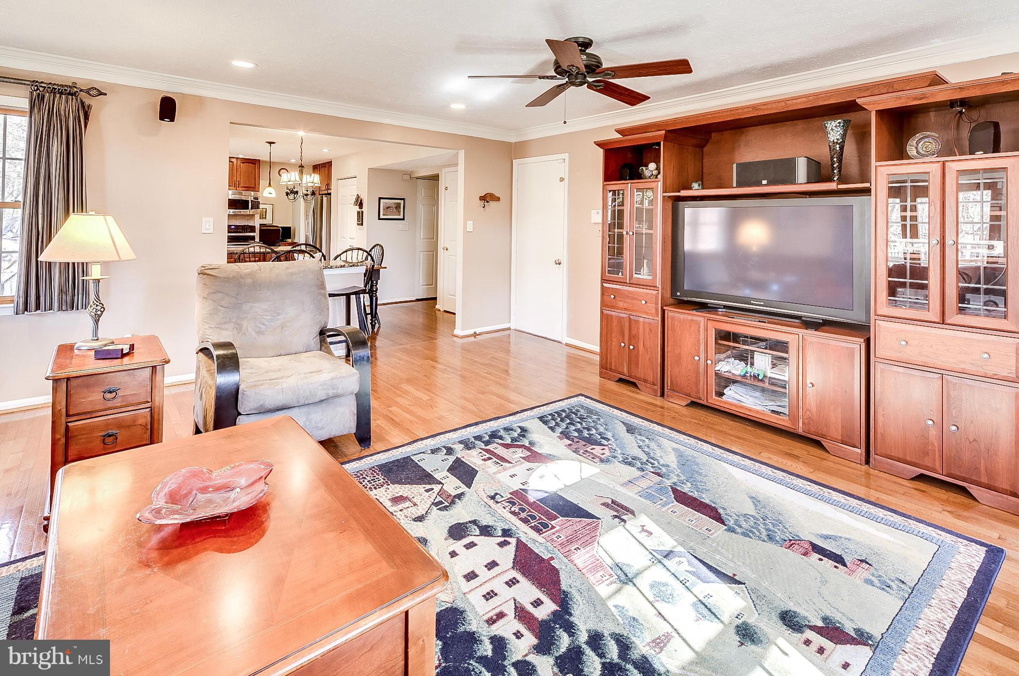 6126 Fairbourne Court Hanover, MD 21076 - Photo 9 of 27 Family room open to kitchen