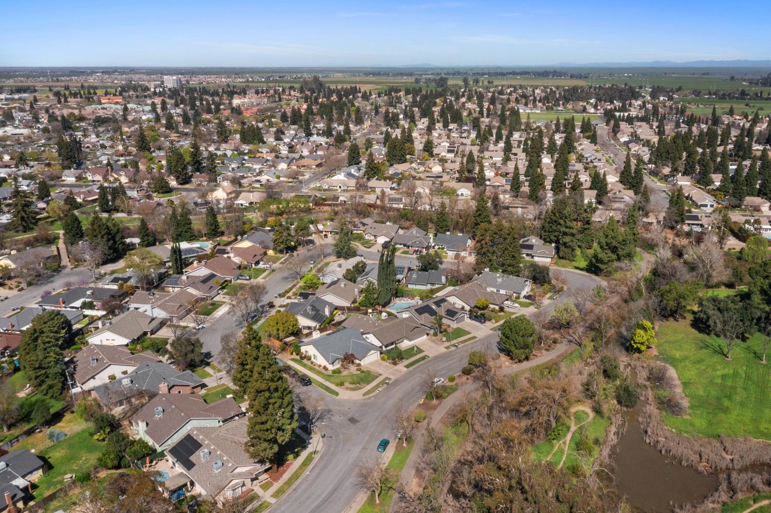 3317 Shamrock Avenue Merced, CA 95340 - Photo 42 of 44 an aerial view of a city