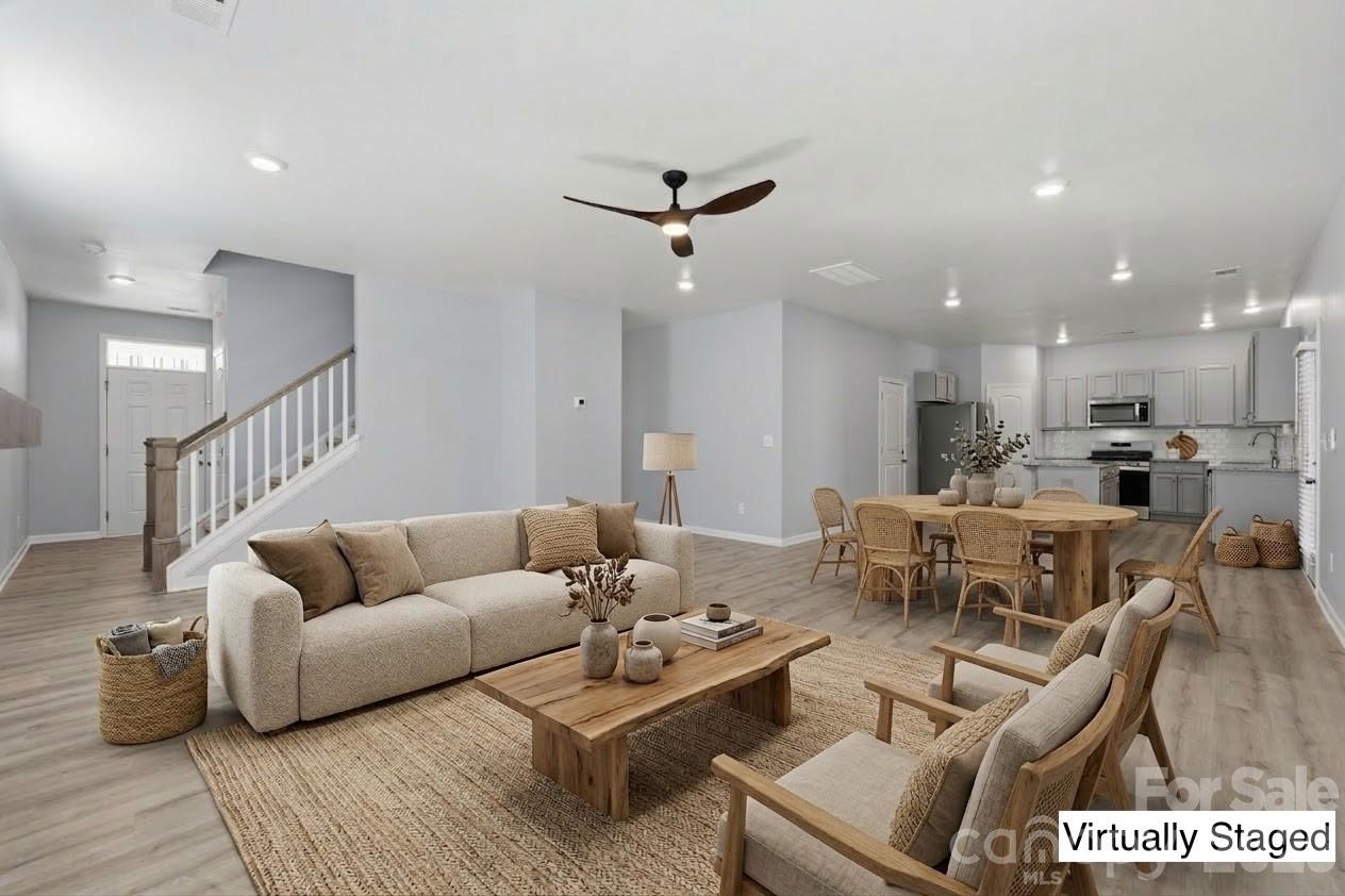 2220 Sussex Road York, SC 29745 - Photo 11 of 42 a living room with furniture kitchen and a table